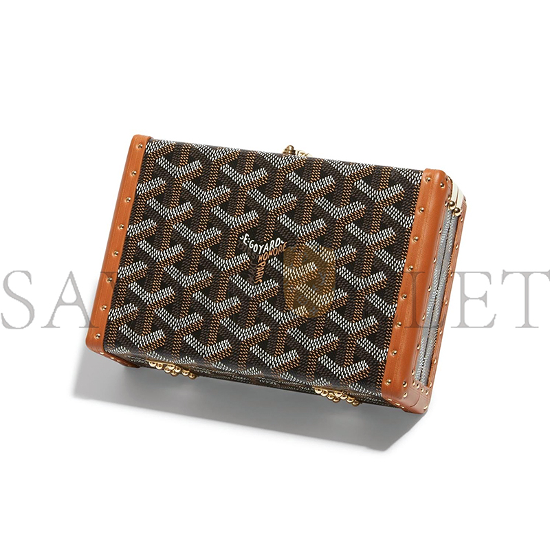 GOYARD MINAUDIÈRE TRUNK BAG MINA08PMLTY01CL03O (17*11.5*5.5cm) GOYARD MINAUDIÈRE TRUNK BAG MINA08PMLTY01CL03O (17*11.5*5.5cm)